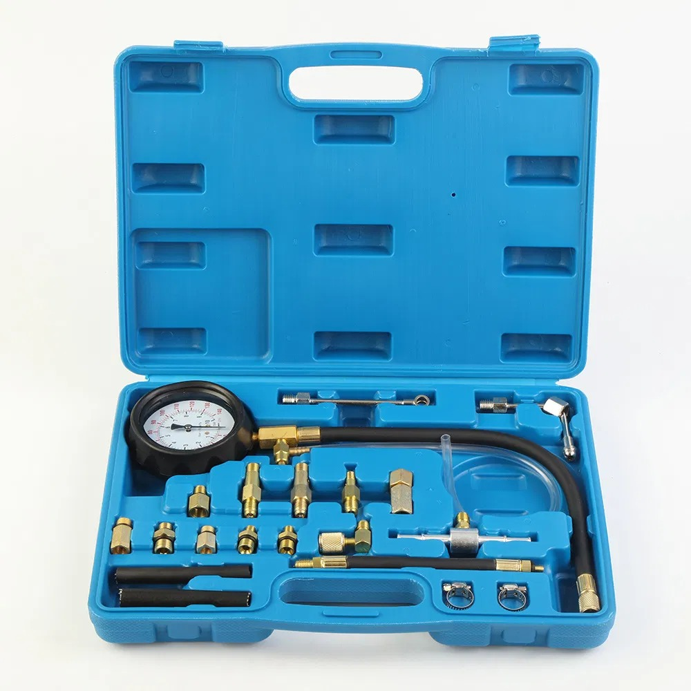 Fuel Injection Pressure Tester Gauge Kit